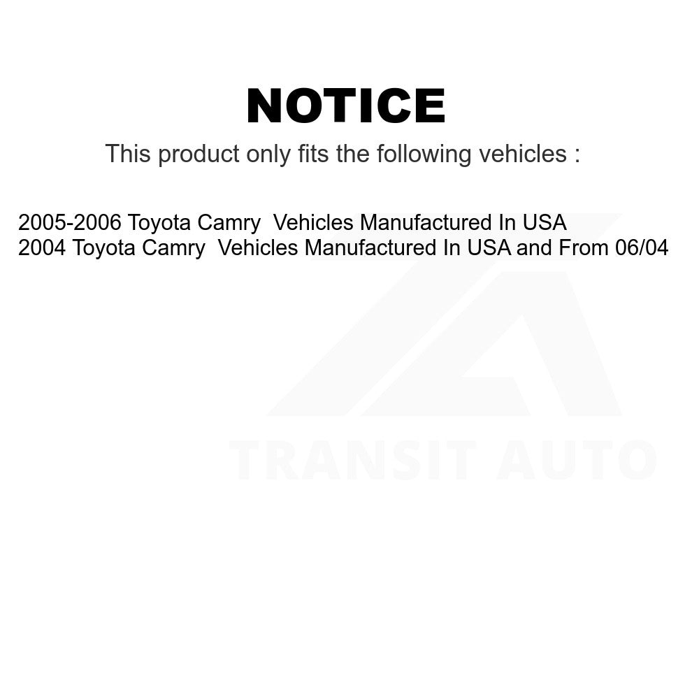 Rear Drum Brake Shoe NB-911B For Toyota Camry