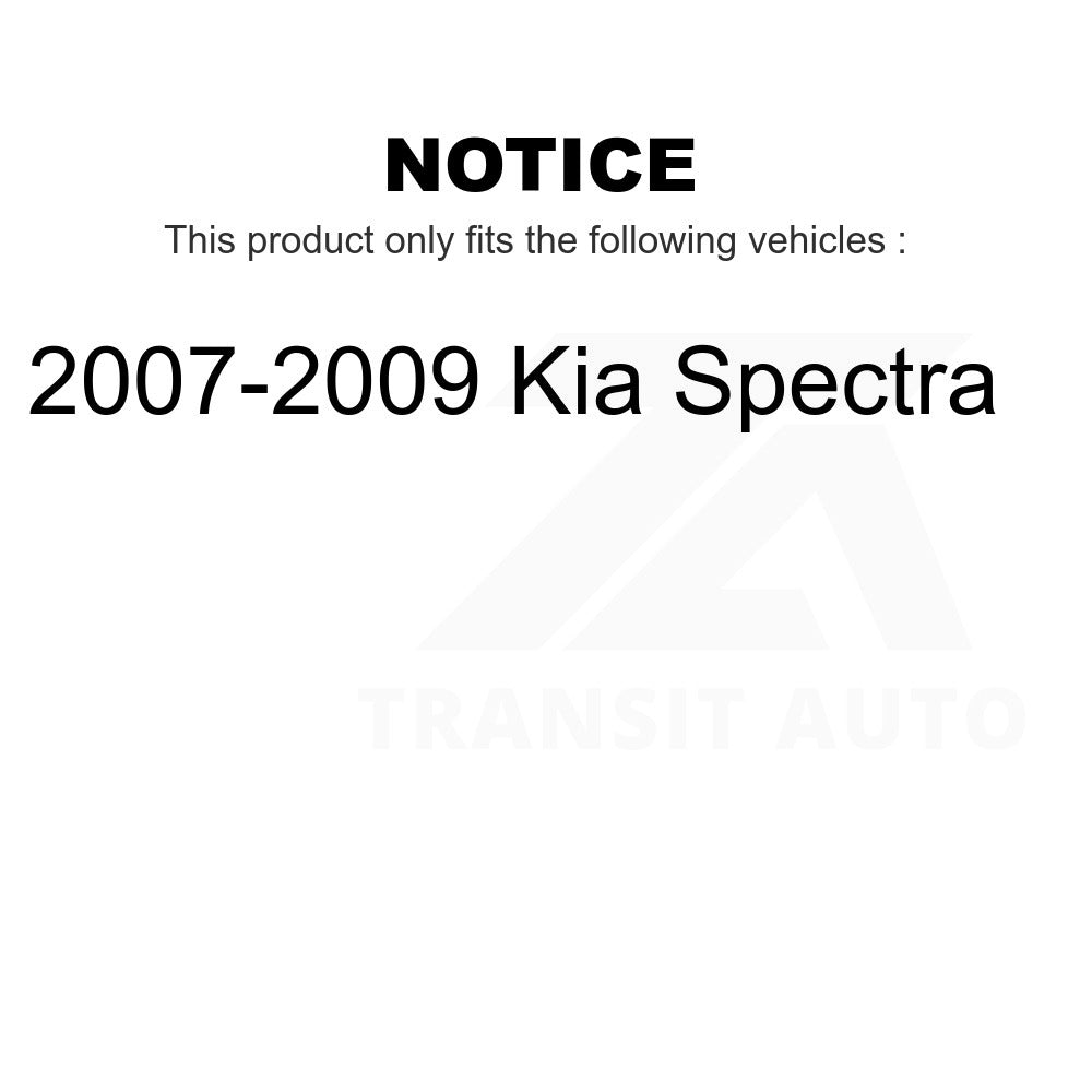 Rear Drum Brake Shoe NB-934B For 2007-2009 Kia Spectra