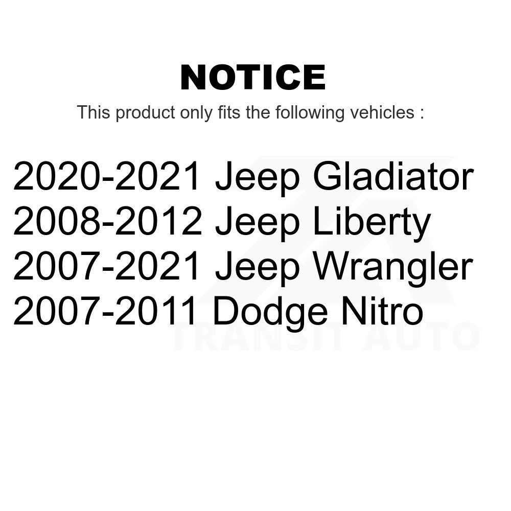 Rear Parking Brake Shoe NB-941B For Jeep Wrangler Liberty Dodge Nitro Gladiator