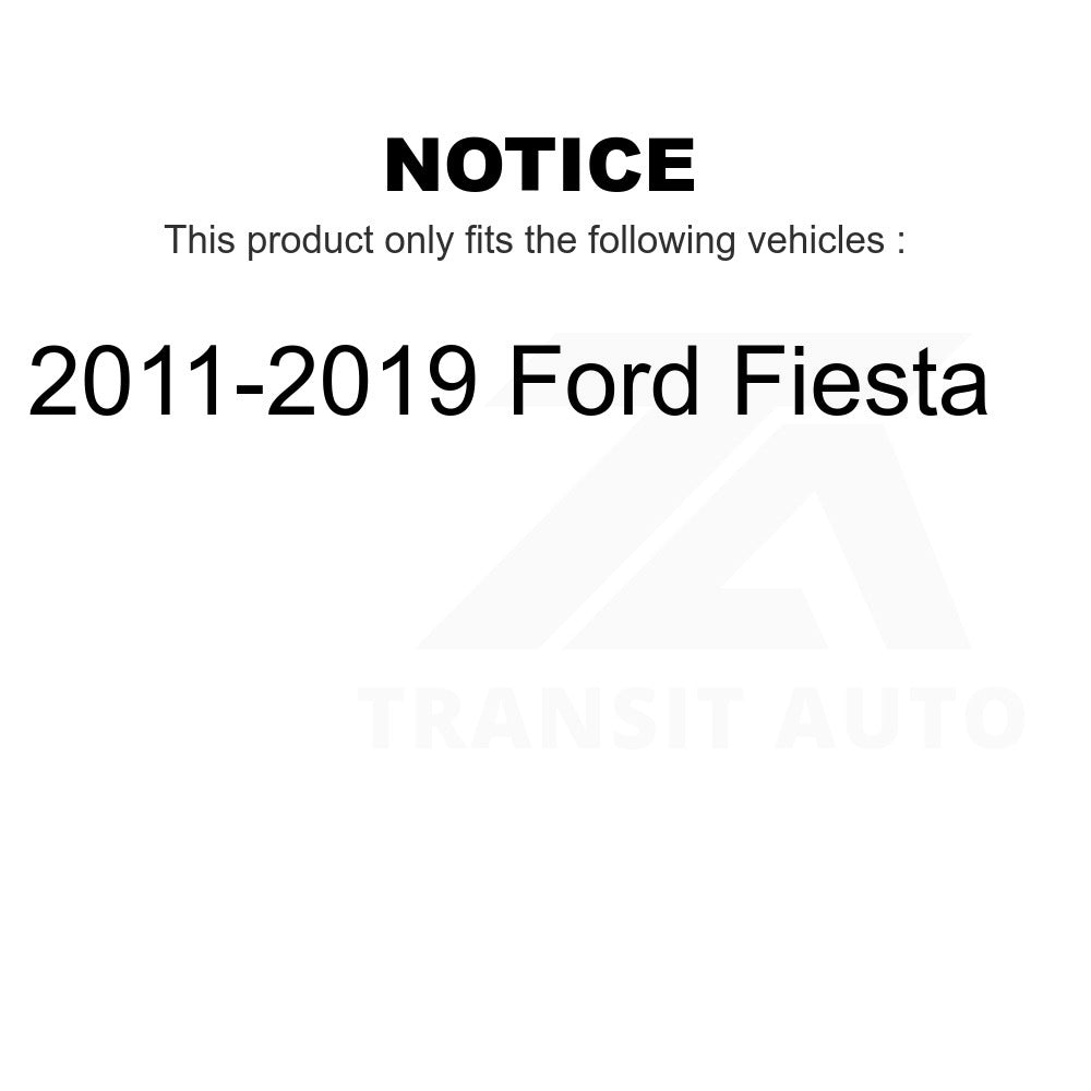 Rear Drum Brake Shoe NB-984B For 2011-2019 Ford Fiesta