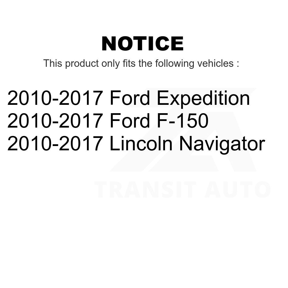 Front Semi-Metallic Disc Brake Pads NWF-ASD1414 For 2010-2017 Ford F-150 Expedition Lincoln Navigator