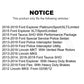Front Semi-Metallic Disc Brake Pads NWF-ASD1611AP For Ford Explorer Taurus Flex Police Interceptor Utility Lincoln Sedan MKS MKT Special Service