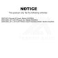 Semi-Metallic Disc Brake Pads NWF-ASD1690 For Prevost Motor Coach Industries XL2 D4005 X3 Meritor EX225H2