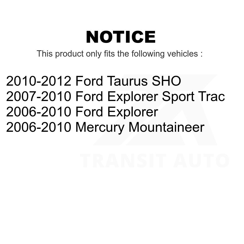 Front Ceramic Disc Brake Pads NWF-PRC1158 For Ford Explorer Taurus Sport Trac Mercury Mountaineer