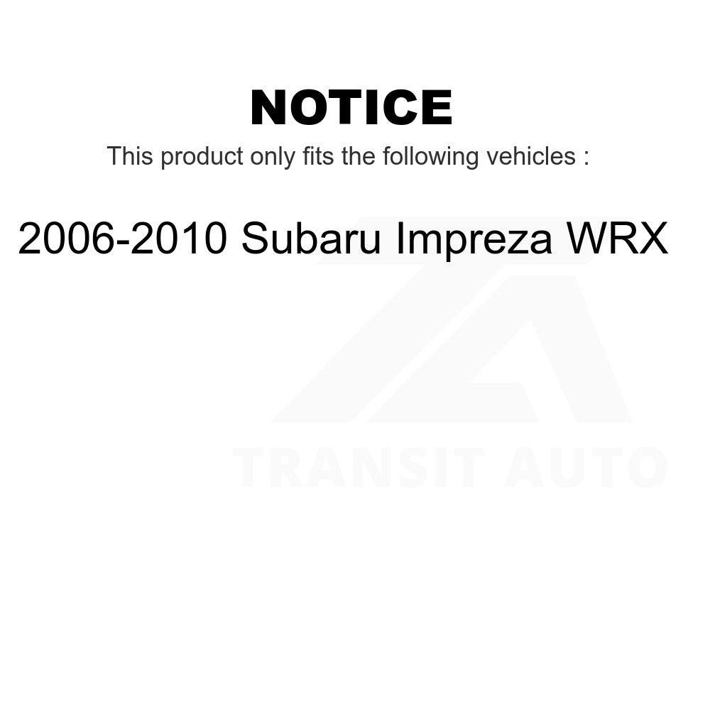 Front Ceramic Disc Brake Pads NWF-PRC1182 For 2006-2010 Subaru Impreza WRX