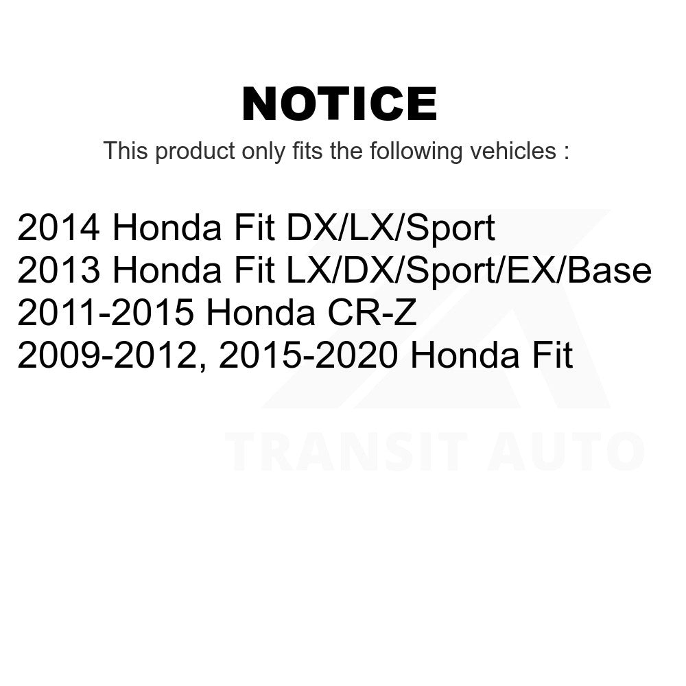 Front Ceramic Disc Brake Pads NWF-PRC1394 For Honda Fit CR-Z