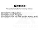 Rear Ceramic Disc Brake Pads NWF-PRC1790 For Ford F-150 Expedition Lincoln Navigator