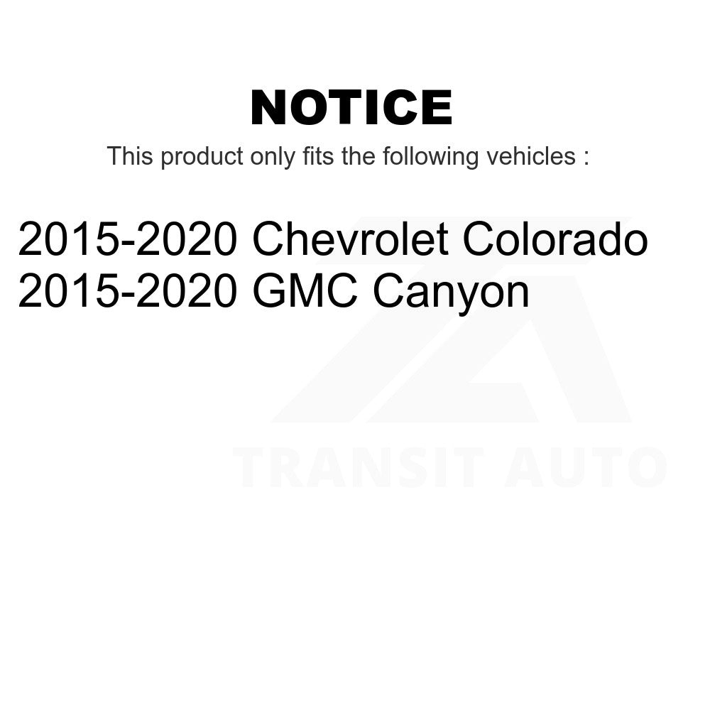Front Ceramic Disc Brake Pads NWF-PRC1802 For 2015-2020 Chevrolet Colorado GMC Canyon