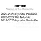 Rear Ceramic Disc Brake Pads NWF-PRC2199 For Hyundai Santa Fe Kia Telluride Palisade