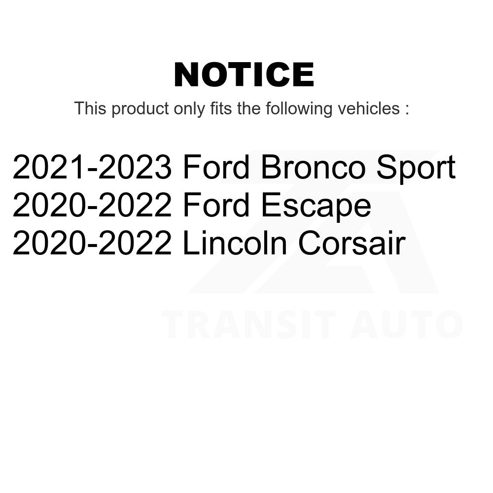 Front Ceramic Disc Brake Pads NWF-PRC2300 For Ford Escape Lincoln Corsair Bronco Sport