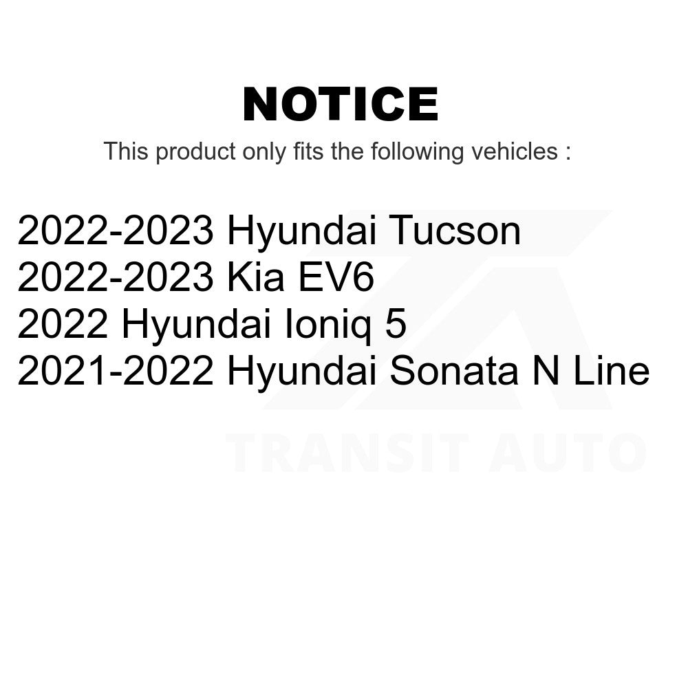 Front Ceramic Disc Brake Pads NWF-PRC2398 For Kia Hyundai EV6 Tucson Sonata Ioniq 5