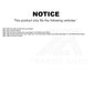 Rear Semi-Metallic Disc Brake Pads NWF-PRM413 For Chevrolet Corvette Camaro Pontiac Firebird