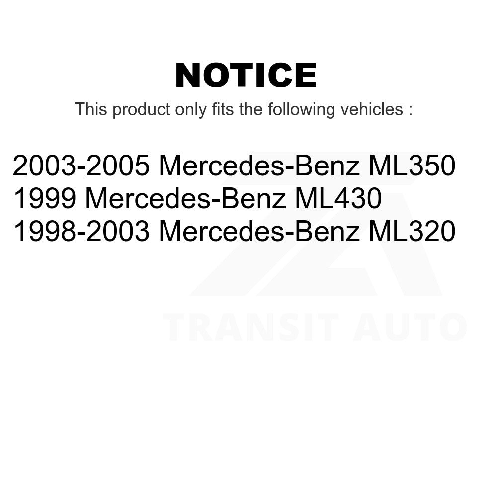 Front Semi-Metallic Disc Brake Pads NWF-PRM760 For Mercedes-Benz ML320 ML350 ML430