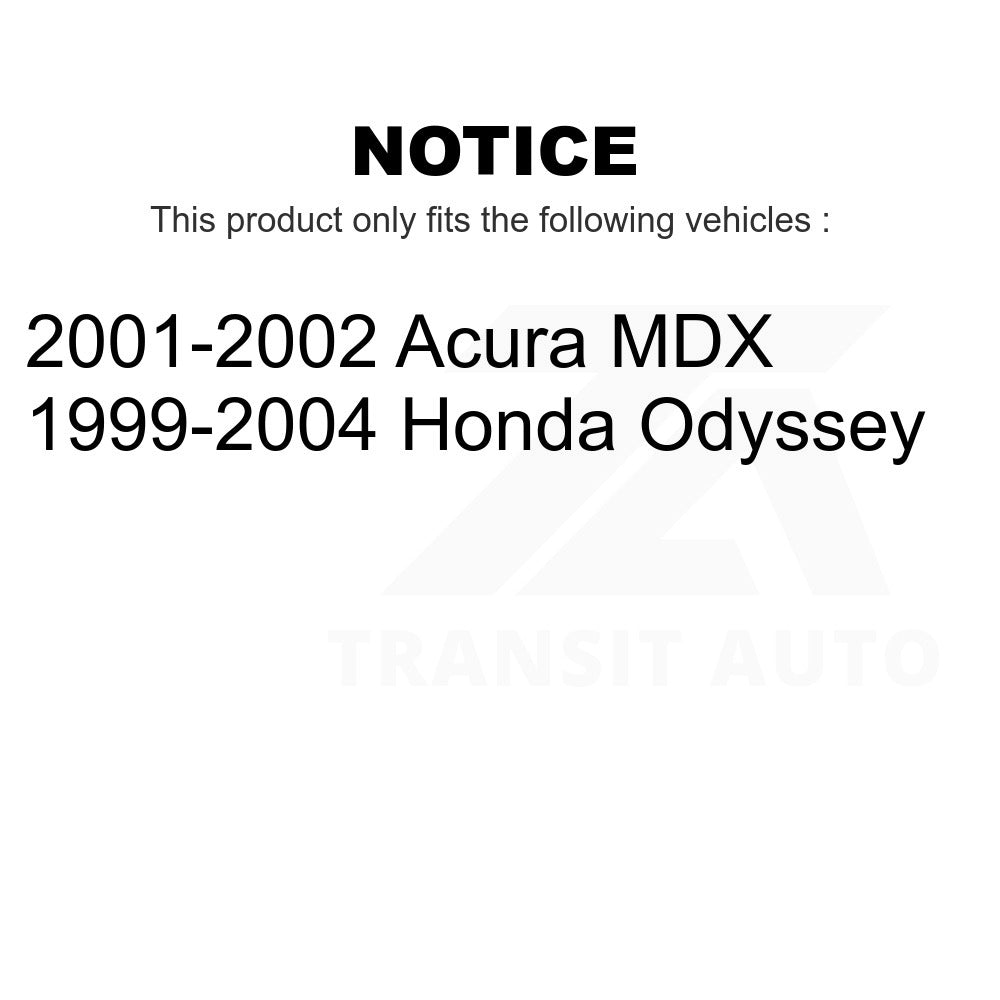 Front Semi-Metallic Disc Brake Pads NWF-PRM793 For Honda Odyssey Acura MDX