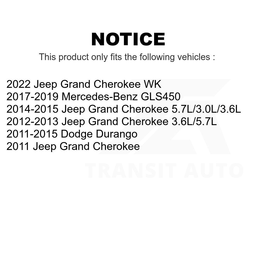Front Ceramic Disc Brake Pads NWF-PTC1455 For Jeep Grand Cherokee Dodge Durango Mercedes-Benz GLS450 WK