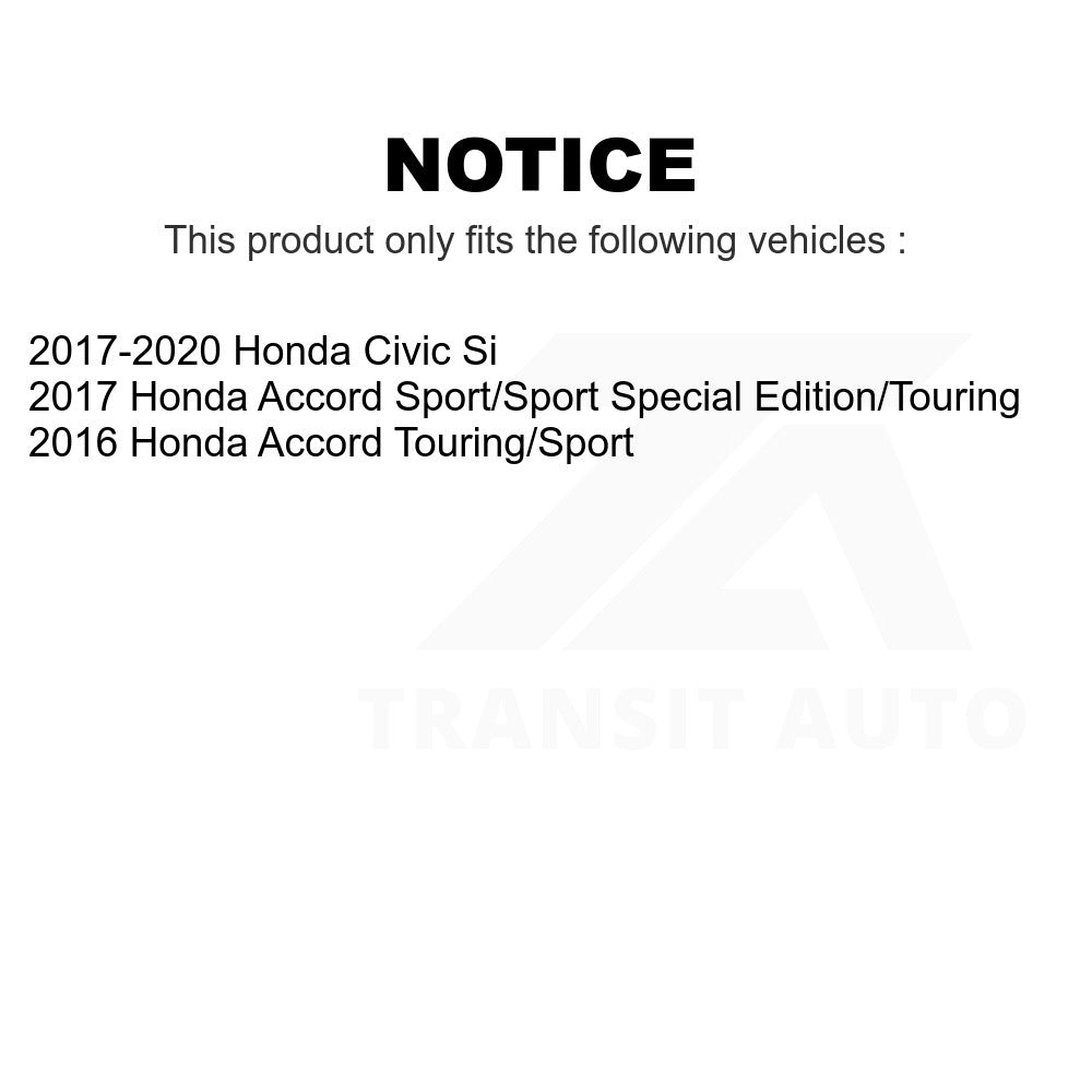 Front Ceramic Disc Brake Pads NWF-PTC1832A For Honda Civic Accord