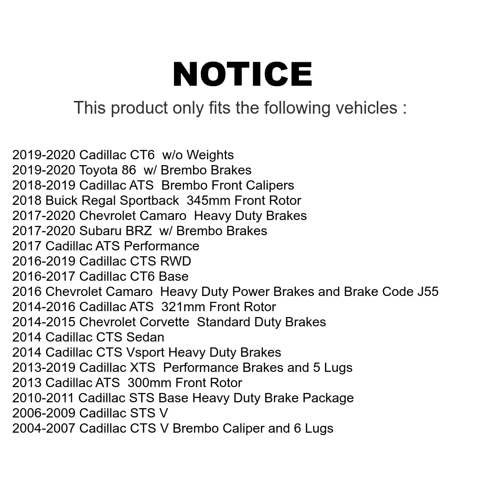 Semi-Metallic Disc Brake Pads NWF-PTM1050 For Honda Civic Cadillac Ford Mustang Subaru Impreza Chevrolet CTS Mitsubishi Lancer Tesla Camaro Corvette XTS S ATS Buick Regal Volvo STS S60 Hyundai Genesis