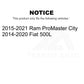Front Semi-Metallic Disc Brake Pads PPF-D1721 For Ram ProMaster City Fiat 500L
