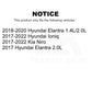Front Semi-Metallic Disc Brake Pads PPF-D1912 For Hyundai Elantra Kia Niro Ioniq