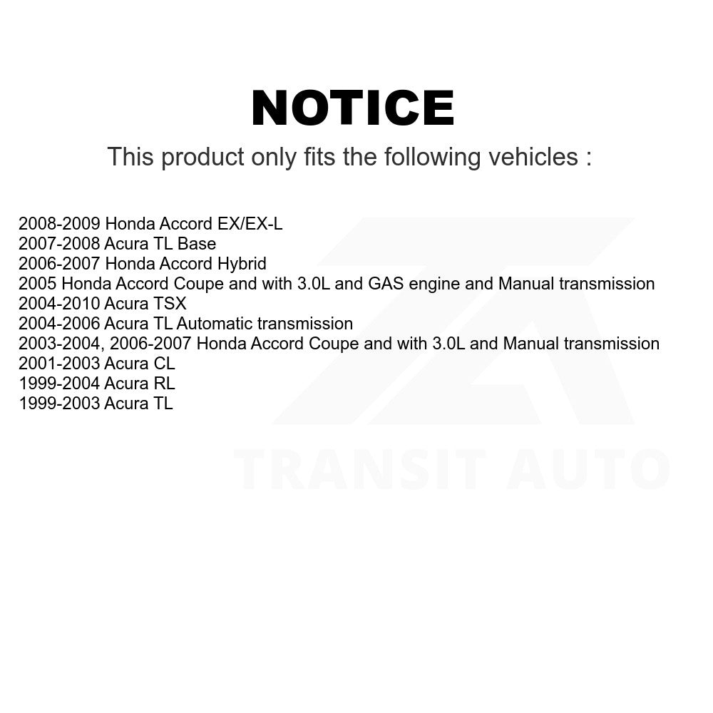 Front Semi-Metallic Disc Brake Pads PPF-D787 For Honda Accord Acura TL TSX RL CL