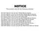 Mpulse Front ABS Wheel Speed Sensor SEN-2ABS0256 For Mazda 3 5 Sport