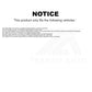 Mpulse Front ABS Wheel Speed Sensor SEN-2ABS2686 For Buick LaCrosse Regal Saab 9-5 Allure