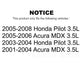 Mpulse Front HVAC Blower Motor Control Module SEN-2BMR0001 For Honda Pilot Acura MDX 3.5L