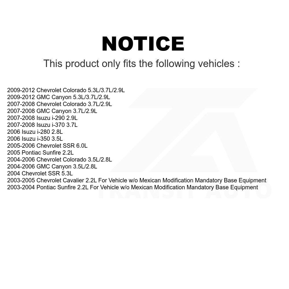 Mpulse HVAC Blower Motor Resistor SEN-2BMR0029 For Chevrolet Colorado Cavalier GMC Canyon Pontiac Sunfire SSR Isuzu i-290 i-280 i-370 i-350