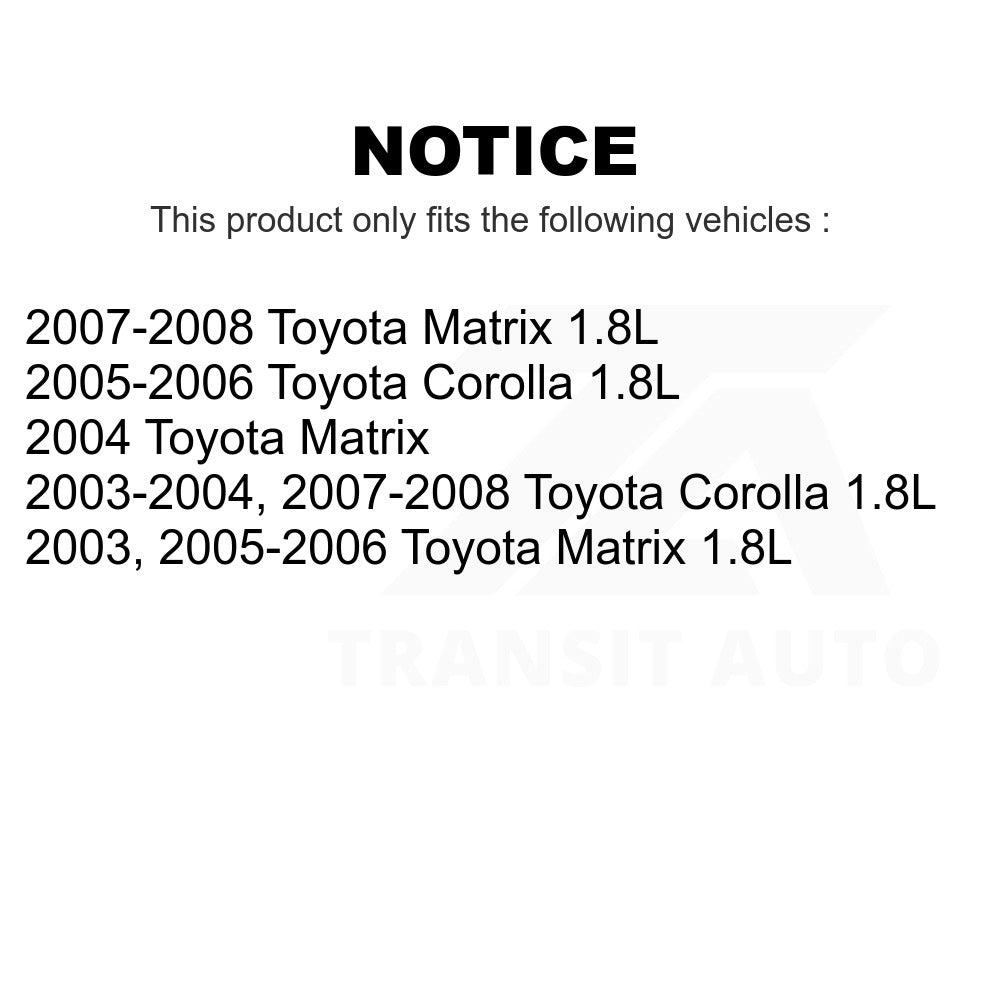 Mpulse HVAC Blower Motor Resistor SEN-2BMR0046 For Toyota Corolla Matrix