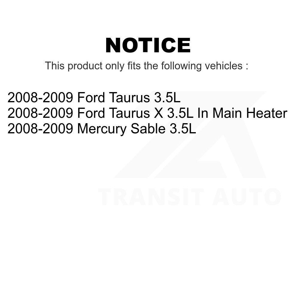 Mpulse HVAC Blower Motor Resistor SEN-2BMR0538 For 2008-2009 Ford Taurus X Mercury Sable 3.5L