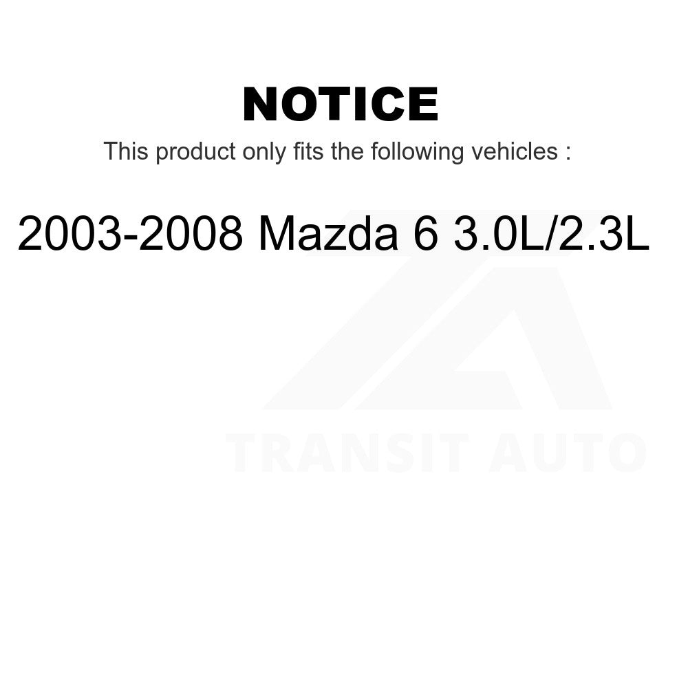 Mpulse HVAC Blower Motor Resistor SEN-2BMR0648 For 2003-2008 Mazda 6 3.0L 2.3L