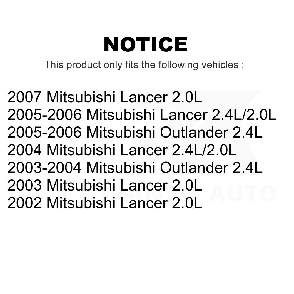 Mpulse Front HVAC Blower Motor Resistor SEN-2BMR0693 For Mitsubishi Lancer Outlander
