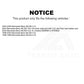 Mpulse Disc Brake Pads Wear Sensor SEN-2BWS0106 For Mercedes-Benz ML320 ML350 ML430 ML500
