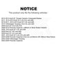 Mpulse Disc Brake Pads Wear Sensor SEN-2BWS0158 For Audi Q7 Porsche Cayenne Volkswagen Touareg