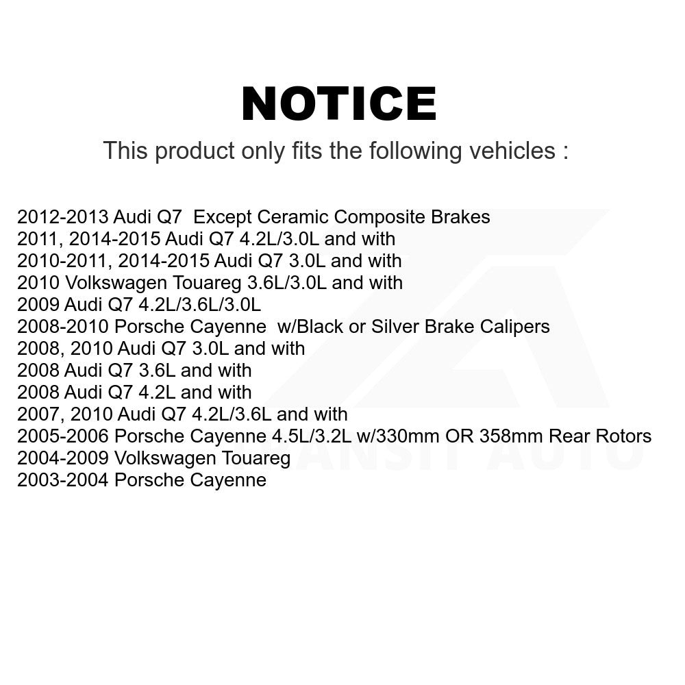 Mpulse Disc Brake Pads Wear Sensor SEN-2BWS0158 For Audi Q7 Porsche Cayenne Volkswagen Touareg
