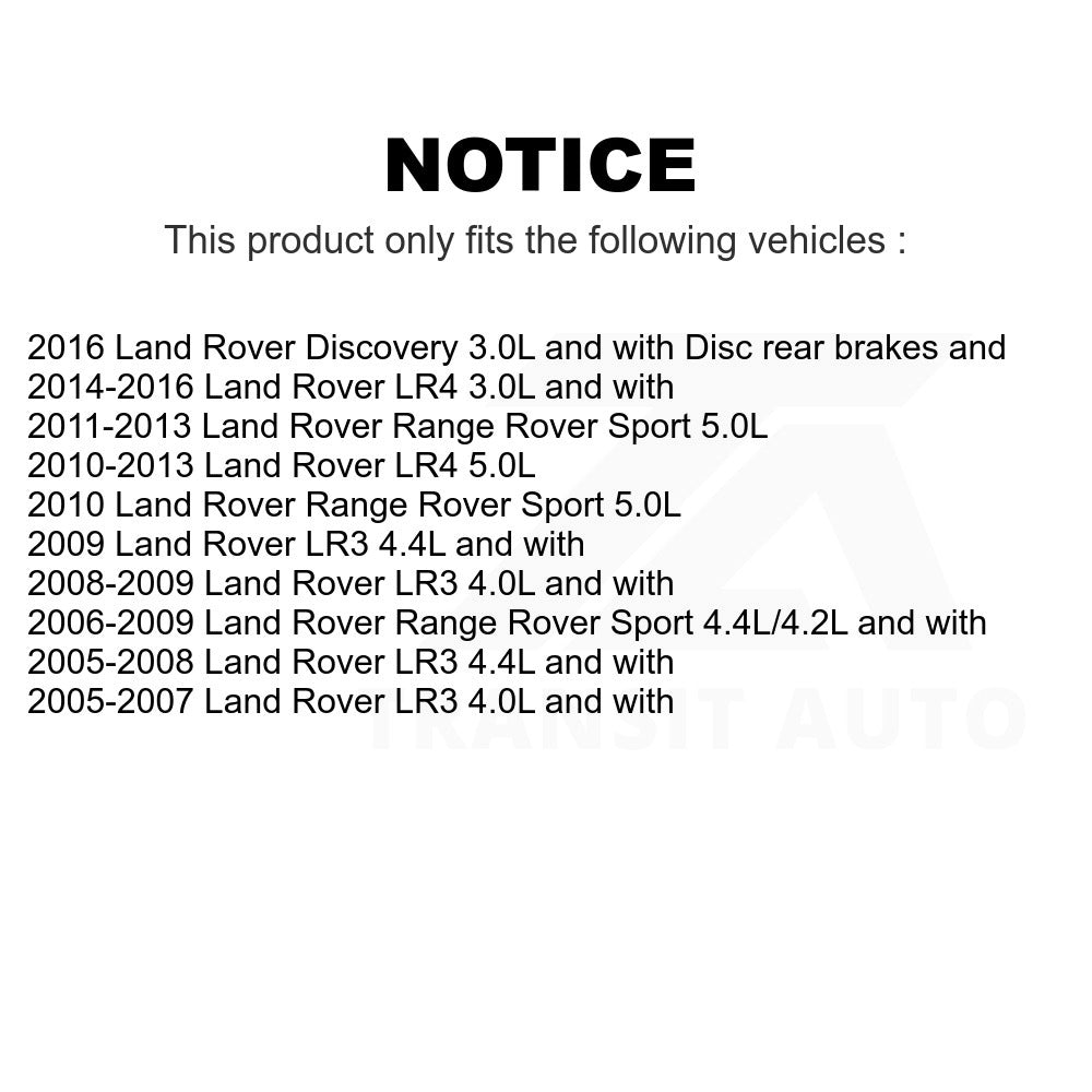 Mpulse Rear Disc Brake Pads Wear Sensor SEN-2BWS0175 For Land Rover Range Sport LR4 LR3 Discovery