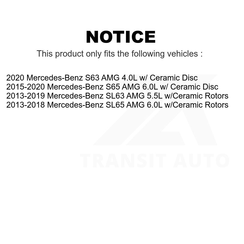 Mpulse Front Disc Brake Pads Wear Sensor SEN-2BWS0235 For Mercedes-Benz SL63 AMG S65 SL65 S63