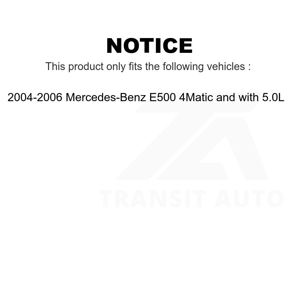 Mpulse Front Left Disc Brake Pads Wear Sensor SEN-2BWS0299 For 2004-2006 Mercedes-Benz E500 4Matic with 5.0L