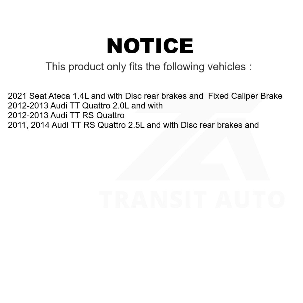 Mpulse Front Disc Brake Pads Wear Sensor SEN-2BWS0303 For Audi TT Quattro RS Seat Ateca