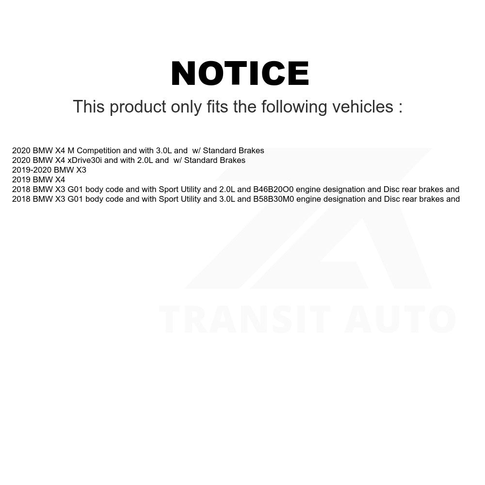 Mpulse Front Disc Brake Pads Wear Sensor SEN-2BWS0444 For BMW X3 X4