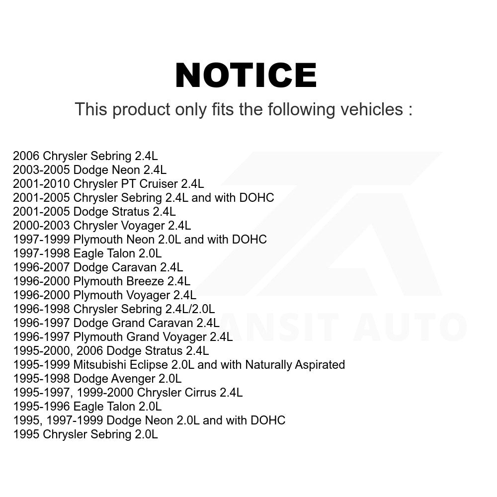 Mpulse Engine Camshaft Position Sensor SEN-2CAM0038 For Chrysler Dodge PT Cruiser Caravan Sebring Stratus Neon Voyager Plymouth Grand Mitsubishi Eclipse Cirrus Breeze Avenger Eagle Talon