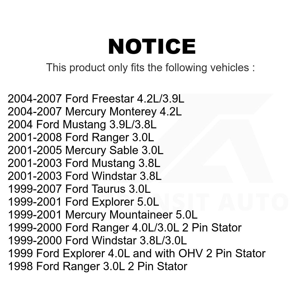 Mpulse Engine Camshaft Position Sensor SEN-2CAM0087 For Ford Ranger Taurus Mustang Explorer Windstar Mercury Freestar Sable Mountaineer Monterey