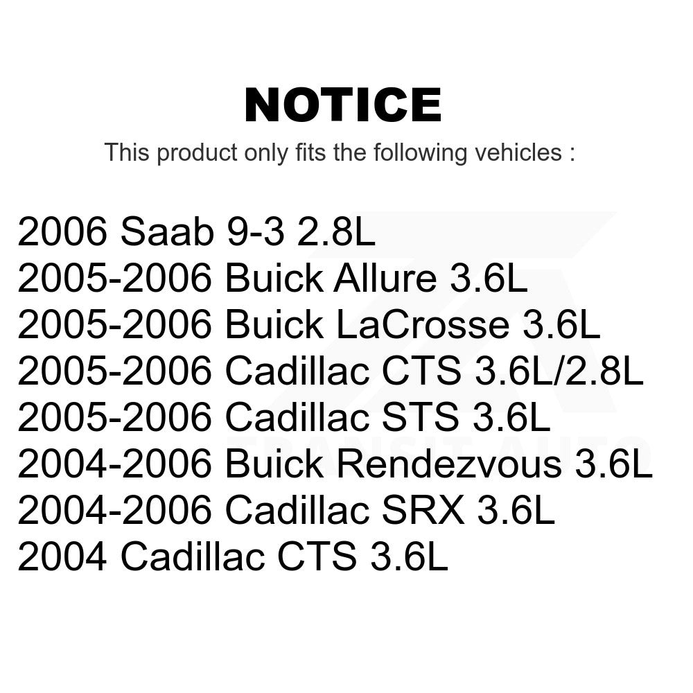 Mpulse Engine Camshaft Position Sensor SEN-2CAM0182 For Buick Cadillac LaCrosse Rendezvous CTS SRX STS Saab 9-3 Allure
