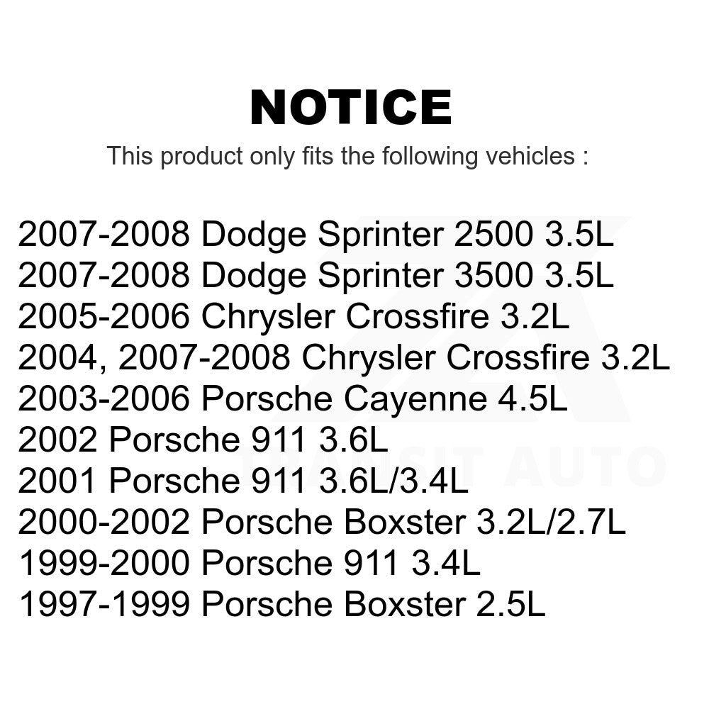 Mpulse Engine Camshaft Position Sensor SEN-2CAM0253 For Porsche Boxster Chrysler Crossfire 911 Cayenne Dodge Sprinter 2500 3500