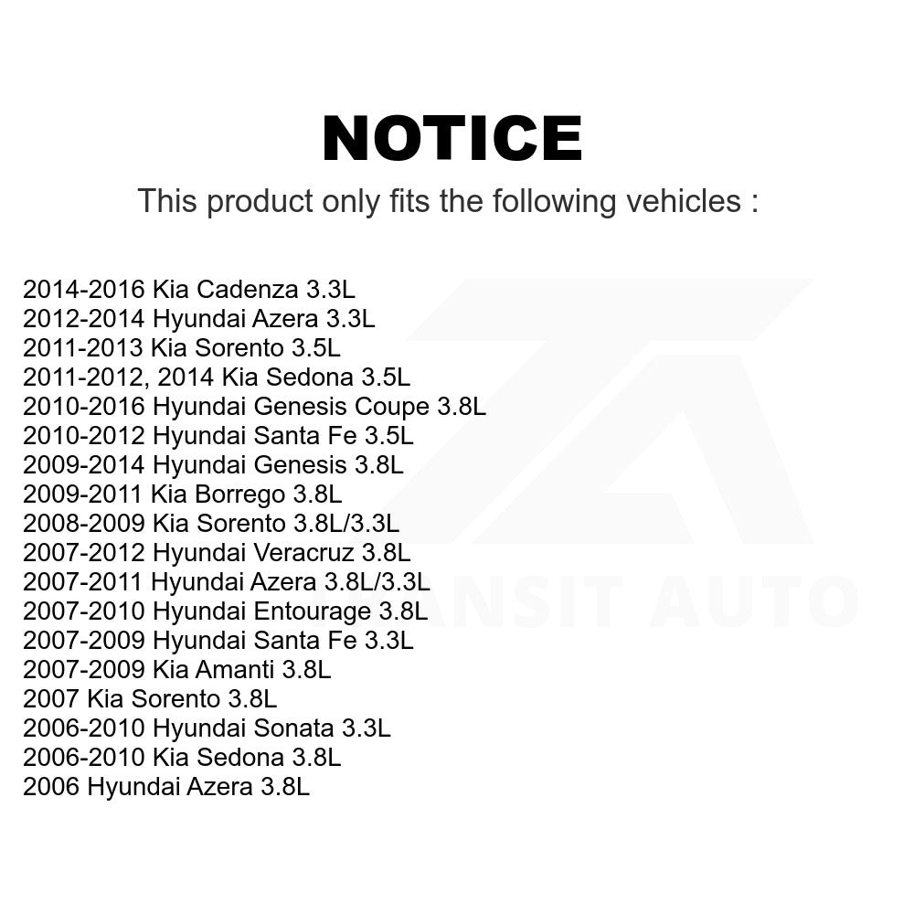 Mpulse Engine Camshaft Position Sensor SEN-2CAM0299 For Hyundai Kia Sonata Sorento Santa Fe Sedona Genesis Azera Coupe Veracruz Entourage Cadenza Borrego Amanti