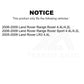 Mpulse Left Engine Camshaft Position Sensor SEN-2CAM0591 For Land Rover Range Sport LR3
