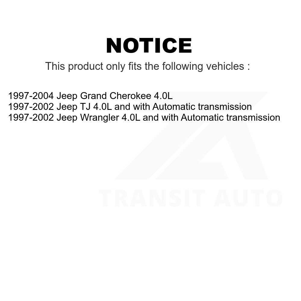 Mpulse Engine Crankshaft Position Sensor SEN-2CRK0038 For Jeep Grand Cherokee Wrangler TJ