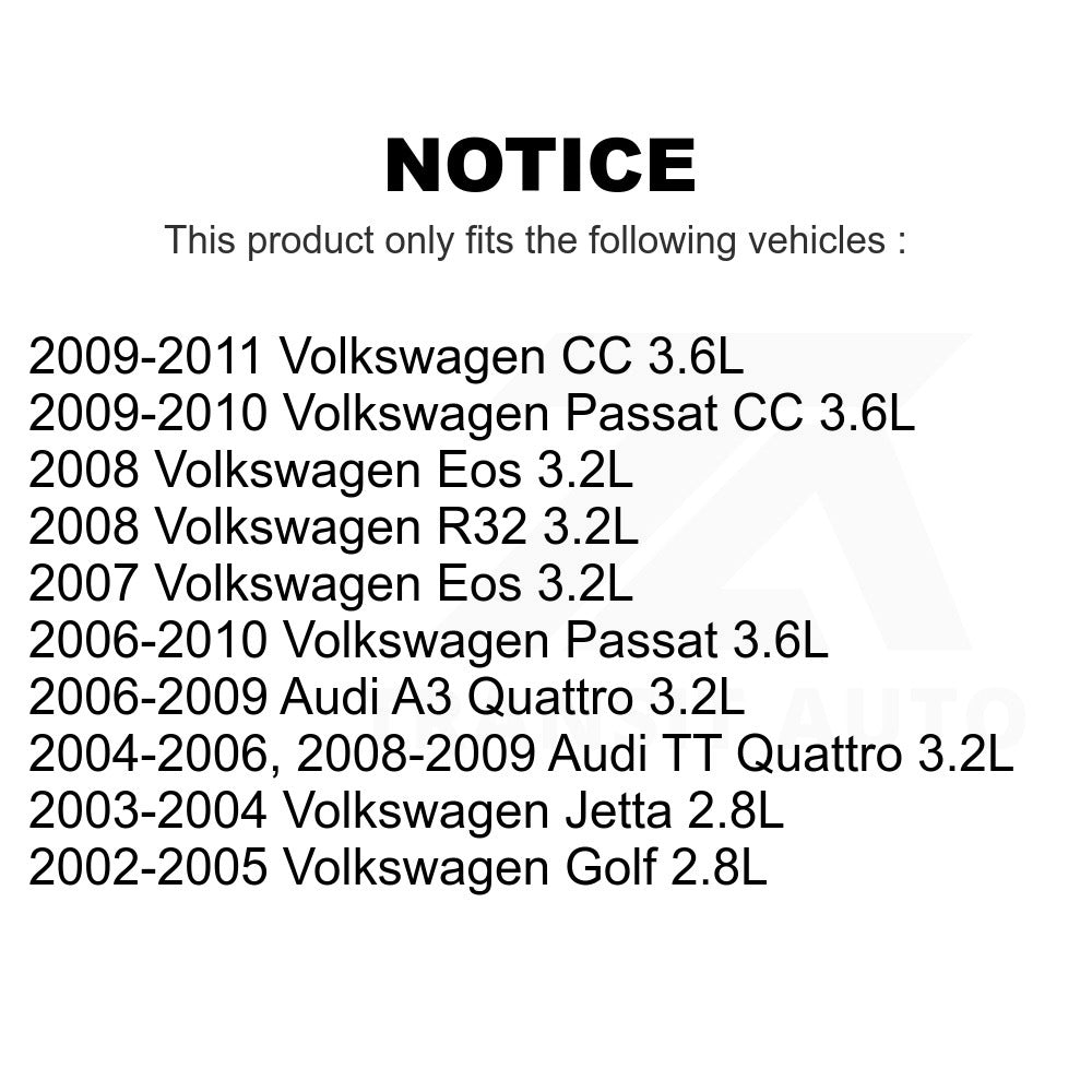 Mpulse Engine Crankshaft Position Sensor SEN-2CRK0082 For Volkswagen Jetta Passat Golf CC Eos Audi TT Quattro R32 A3