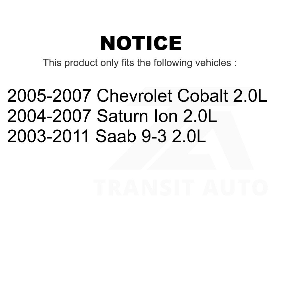 Mpulse Engine Crankshaft Position Sensor SEN-2CRK0090 For Chevrolet Cobalt Saturn Ion Saab 9-3 2.0L