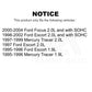 Mpulse Engine Crankshaft Position Sensor SEN-2CRK0150 For Ford Focus Escort Mercury Tracer